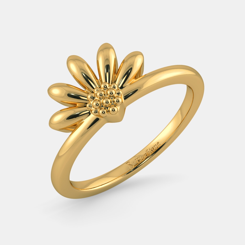 The Sovereign Flower Ring | BlueStone.com
