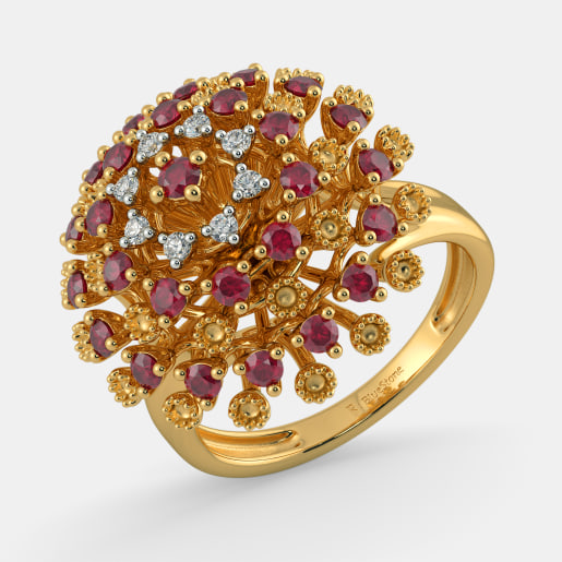 Ruby Rings - Buy 100+ Ruby Ring Designs Online in India 2018 | BlueStone