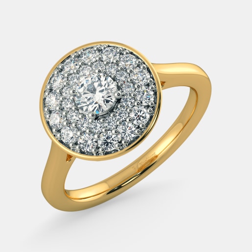 Diamond PreSet Solitaire Ring In Yellow Gold (5.18 Gram) With Diamonds (0.336 Ct) And Solitaire (0.25 Ct)