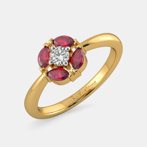 Ruby Rings Buy 100+ Ruby Ring Designs Online in India 2018 BlueStone
